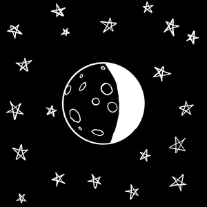 Stars and Moon (Orginal)