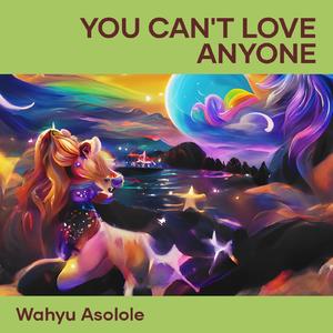 You Can't Love Anyone