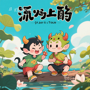 碧波小妖游