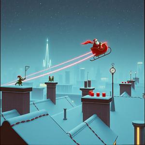 산타가 나가신다. 길을 비켜라! by 🎄Hipcat Music⛄