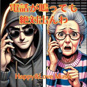 電話が鳴っても絶対出んわ