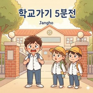 학교가기 5분전