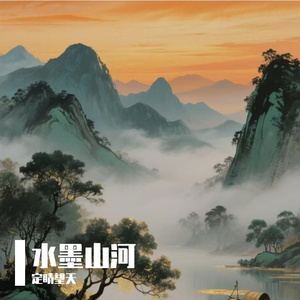 水墨山河