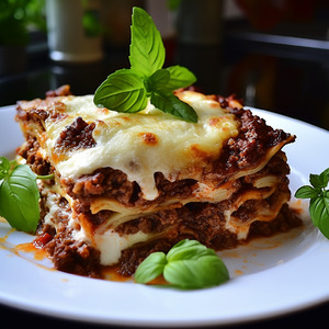 Eine aromatische Lasagne