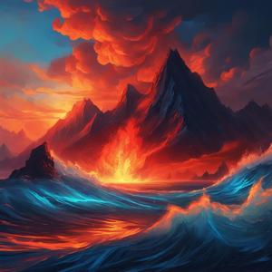 From the fire to the ocean