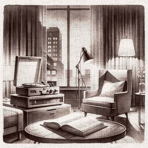 polaroid moments in the lounge