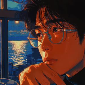 水色の停留所 (Light Blue Bus Stop)