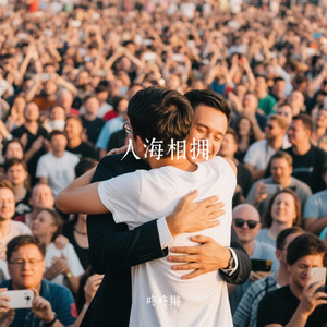 人海相拥