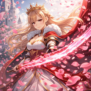 女王は花びらで斬る