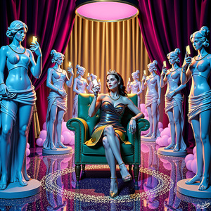 Not safe for WiFi: Pixelated Ego