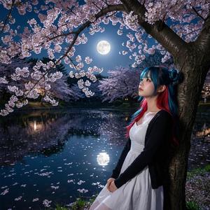 月夜に咲くこの場所で