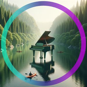 Piano Cascades on the River
