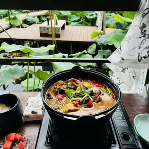 秋风中的荒原