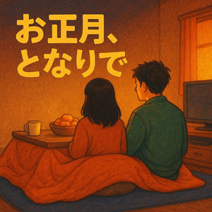 お正月、となりで