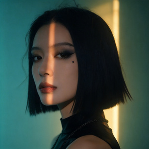 花与叶的距离