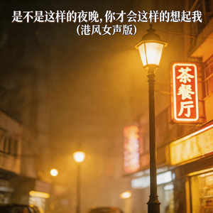 是不是这样的夜晚，你才会这样的想起我(港风女声版)