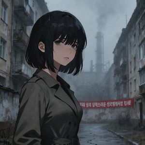 얼음 위의 그림자（冰面上的阴影）