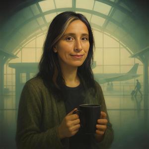 Early Morning at Shanghai Airport