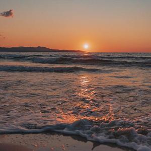 candle light in da sunset