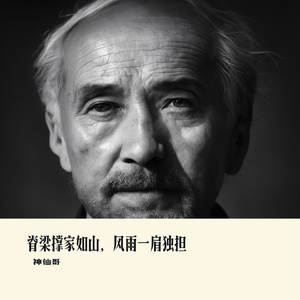 脊梁撑家如山，风雨一肩独担