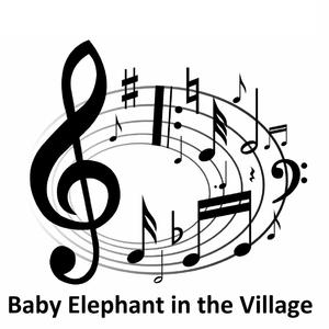 Baby Elephant in the Village