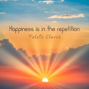 The dazzling sunrise