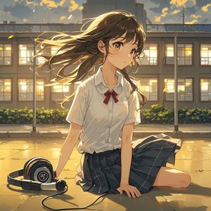 月光下的白衬衫