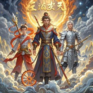 哪吒孙悟空杨戬三圣传奇主题曲三圣曜天