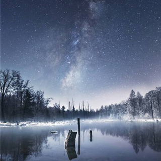 星海 沧海一粟 点缀星空 若画布铺满天际