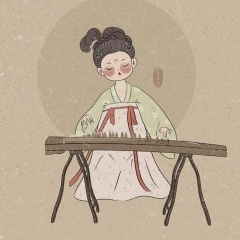 苏巧筝-粉蝶采花