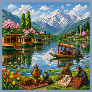 Rooftops of Srinagar