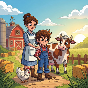 Bom dia na fazenda