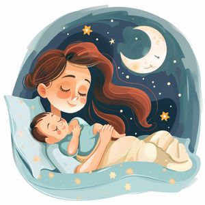 子宫羊水声+长嘘声白噪音（宝宝哄睡摇篮曲）