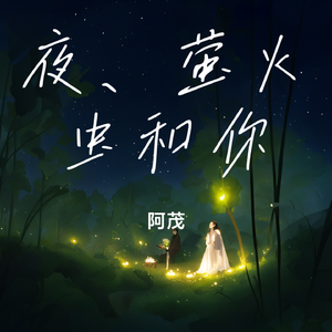 夜、萤火虫和你