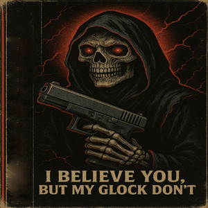 I BELIEVE YOU BUT MY GLOCK DONT