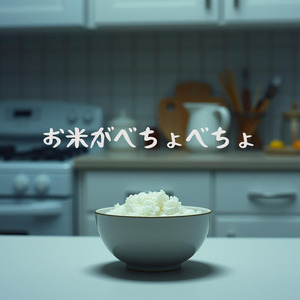 お米がべちょべちょ
