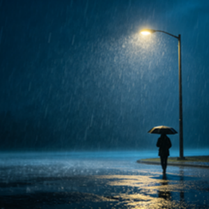 檐下听雨眠