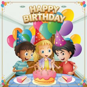 Happy birthday-Cheerful