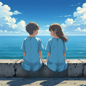 We Slipped Out of the Hospital Room and Found Ourselves at the Sea.