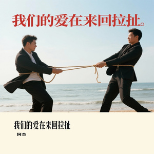 我们的爱在来回拉扯