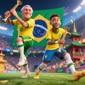 Leva o Ney pra Copa Ancelotti