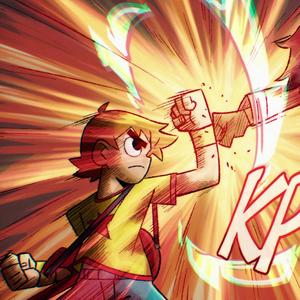 Scott pilgrim was never the hero just the main loser