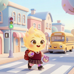 Indo pra Escola com a Lumi de Busão