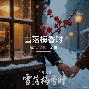雪落梅香时 伴奏
