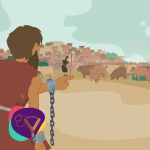 Cântecul purcelușilor (Isus vindecă un om sălbatic)