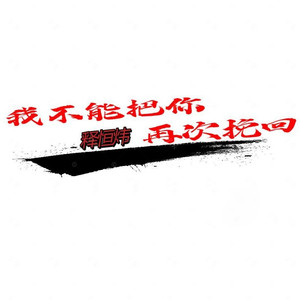 我不能把你再次挽回