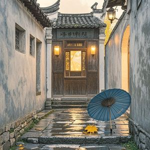 旧巷雨痕