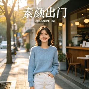 素颜出门