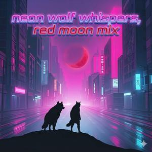Neon wolf whispers (Red moon mix)