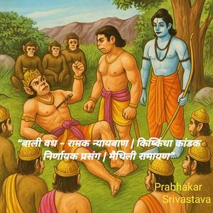 “बाली वध – रामक न्यायबाण | किष्किंधा कांडक निर्णायक प्रसंग | मैथिली रामायण”